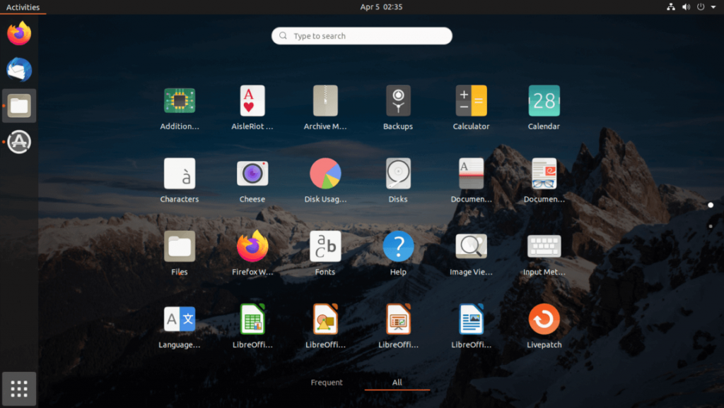 图片[2]-Ubuntu 20.04.1 LTS（长期支持）桌面操作系统-极简系统