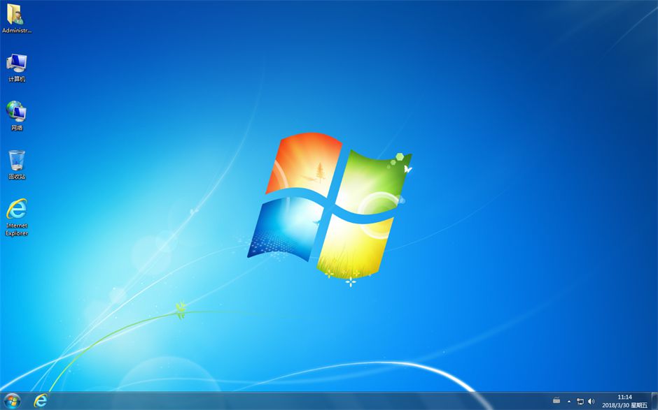 图片[1]-Windows7 2018年04月 旗舰版-极简系统